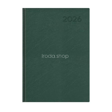 TOPTIMER Naptár, tervező, A5, napi, TOPTIMER, &quot;Economic&quot;, zöld határidőnapló