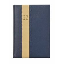 TOPTIMER Naptár, tervező, a5, napi, toptimer &quot;fashion&quot;, kék-bézs-kék határidőnapló