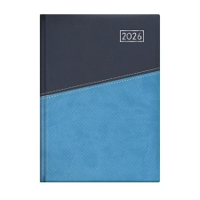 TOPTIMER Naptár, tervező, B5, heti, TOPTIMER Duplex, kék-világoskék (NKD011KVKU) határidőnapló