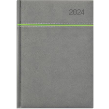 TOPTIMER Naptár, tervező, B5, heti, TOPTIMER, "Young", szürke-zöld határidőnapló