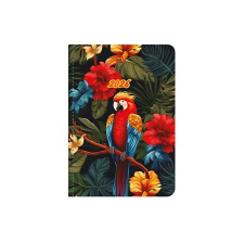 TOPTIMER Naptár, tervező, B6, heti, TOPTIMER, Joy flexi, papagáj (NKF012HEU) határidőnapló