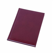 TOPTIMER Naptár, tervező, B6, napi, TOPTIMER "Traditional", bordó határidőnapló