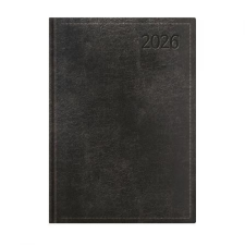 TOPTIMER Traditional Naptár tervező A4 heti 2026 fekete határidőnapló