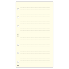 TOPTIMER Vonalas jegyzetlap - M326, Krém (Chamois) gyűrűs kalendárium betétlap