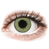 TopVue Daily Color - Green - dioptria nélkül napi lencsék (2 db lencse)