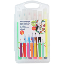 Topwrite ecsetfilc 12 szín műa. dobozban (XEH25217225) filctoll, marker