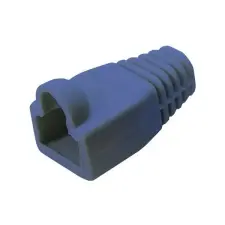  Törésgátló RJ45 csatlakozóhoz (05230K-100), kék, 100db/csomag kábel és adapter