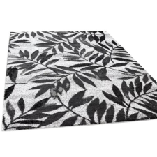 Torino Szőnyeg 5128 – Szürke, Levél Mintás Szőnyeg 120 x 170 cm lakástextília