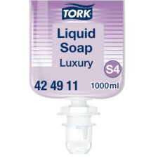 Tork Folyékony szappan, 1 l, S4 rendszer, TORK "Luxury", lila tisztító- és takarítószer, higiénia