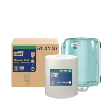 Tork Maxi belsőmagos adagoló + 3x tisztítókendő csomag adagoló