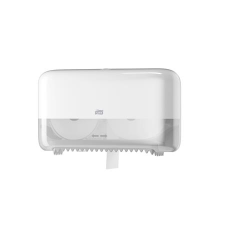 Tork Toalettpapír adagoló, belsőmag nélküli, mid-size, T7 rendszer, TORK, fehér fürdőkellék