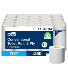 Tork Universal kistekercses toalettpapír T4 2 r, natur, 7x10 (35m) SCA110794 higiéniai papíráru