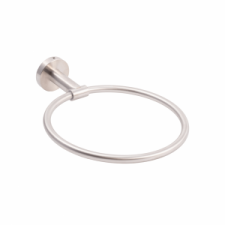  Törölközõ tartó falra szerelhetõ kerek 18,5 cm rozsdamentes 41321 fürdőszoba kiegészítő