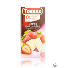Torras Epres fehércsokoládé hozzáadott cukor nélkül (gluténmentes) 75 g gluténmentes termék