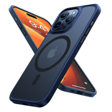Torras IPhone 15 Pro tok - Torras Guardian mágneses sorozat - sötétkék tok és táska