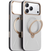 Torras Ostand Q3 Vegskin case for iPhone 17 Pro Max Pearl Grey X00FX2424