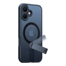 Torras Pstand Spin védőtok iPhone 16 Plus fekete tok és táska