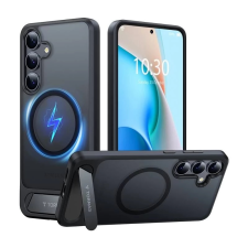 Torras Pstand védőtok Samsung Galaxy S25 Plus fekete tok és táska