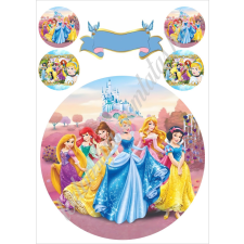 Torta ostya - Disney Hercegnők A4 sütés és főzés