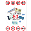  Torta ostya - "Az élet szép 60 után is " A4 155.