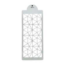  Torta stencil, rácsos mintával, 34x15 cm sütés és főzés