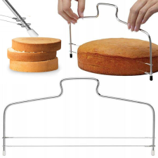 TORTA VÁGÓ KÉS 33cm 2 húr torta konyhai eszköz