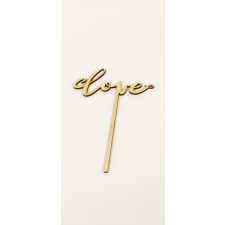  Tortabeszúró LOVE dekorációs kellék