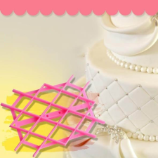  Tortadíszítő forma Szerencsehozó négylevelű lóhere minta süteményekhez és tortákhoz konyhai eszköz