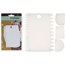  Tortaformázó, díszítő szett, 3db-os konyhai eszköz