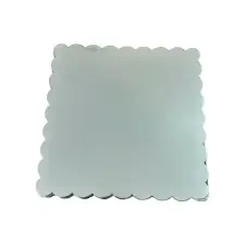  Tortakarton Négyszög Ezüst 25 cm sütés és főzés