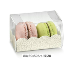 Tortastúdió Macaron doboz, 80×50×50cm, kicsi - doboz sütés és főzés
