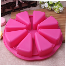 Tortaszelet szilikon sütőforma- 8 részes sütés és főzés