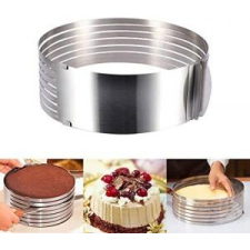Tortaszeletelõ kör fém 24 -30 cm-ig állítható T0010 sütés és főzés