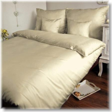  Törtfehér kétszemélyes pamutszatén ágyneműhuzat lakástextília