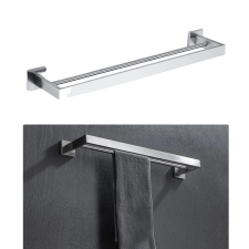  Törülközőtartó, acélanyag, 50 cm szélesség, 002FW fürdőszoba kiegészítő