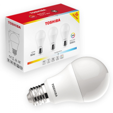 Toshiba 3PAK LED izzó E27 A60 8,5W = 60W 806lm 4000K semleges TOSHIBA izzó