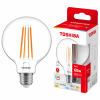 Toshiba Żarówka LED E27 G95 7W = 60W 806lm 2700K Ciepła Filament Ściemnialna TOSHIBA