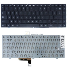 Toshiba Dynabook Satellite Pro L40-G gyári billentyűzet (US kiosztás, fekete) laptop alkatrész