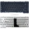 Toshiba Satellite A200, A210, A300, A305, L300, L305, M200, M300, Tecra A9 gyári billentyűzet (US kiosztás, fekete)