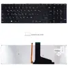 Toshiba Satellite L50-A, L50D-A, L70-A, S50-A, S55-A, S70-A gyári billentyűzet (GR kiosztás, háttérvilágítással, fekete)