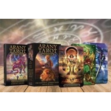 TOTEL SZERVIZ KFT. Arany Tarot Royale - Könyv és 78 kártya ezoterika