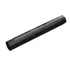 TOTYA Acél füstcső 120/1000mm, vegyestüzelésű kazánhoz, vastagfalú (2mm), fekete