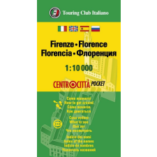 Touring Club Italiano Firenze térkép zsebtérkép Touring Club Italiano 1:10 000 térkép