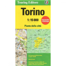 Touring Club Italiano Torino várostérkép 1:15.000 TCI 2018 térkép