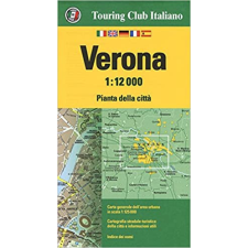 Touring Club Italiano Verona térkép, Verona várostérkép 1:12e TCI térkép