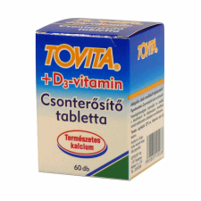 Tovita Tovita csonterősítő tabletta + D3 vitamin vitamin és táplálékkiegészítő