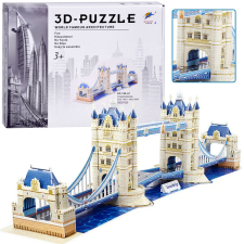 Tower Bridge 3D puzzle 120 darabos térbeli puzzle London ZA5399 puzzle, kirakós