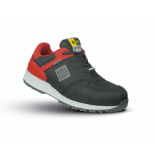 ToWorkFor Cerva Graffiti ESD S3 fekete/piros munkavédelmi félcipő munkavédelmi cipő