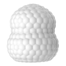  ToyJoy Hero Mini Maszturbátor Block Fehér maszturbátor