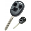  Toyota kulcsház 3 gombos TOY47 erősített
